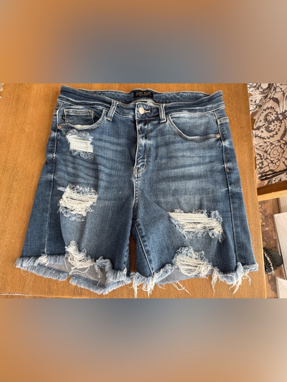 Judy Blue denim jean shorts XL